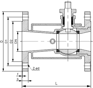 氣動(dòng)保溫球閥
